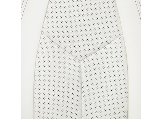 Кресло BOSS люкс хром (кожзам/белый) в Каменске-Уральском