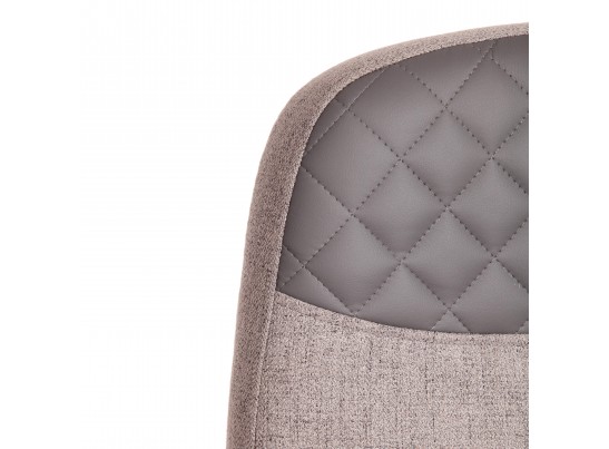 Кресло ADVANCE (ткань/кожзам/серый) в Каменске-Уральском