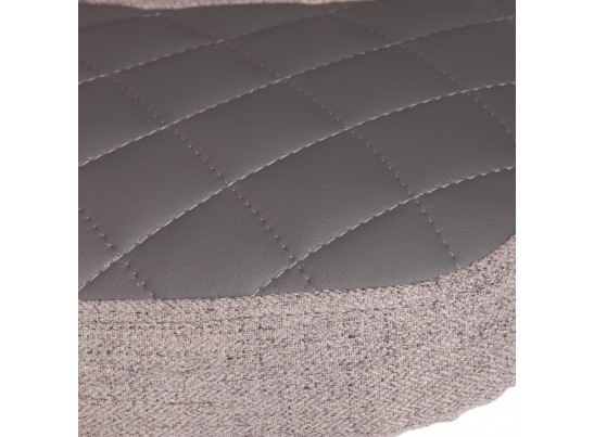 Кресло ADVANCE (ткань/кожзам/серый) в Каменске-Уральском