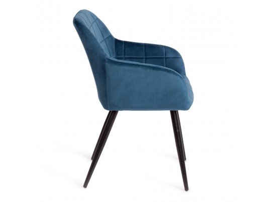 Кресло BEATA (mod. 8266/металл/ткань/синий/черный) в Каменске-Уральском