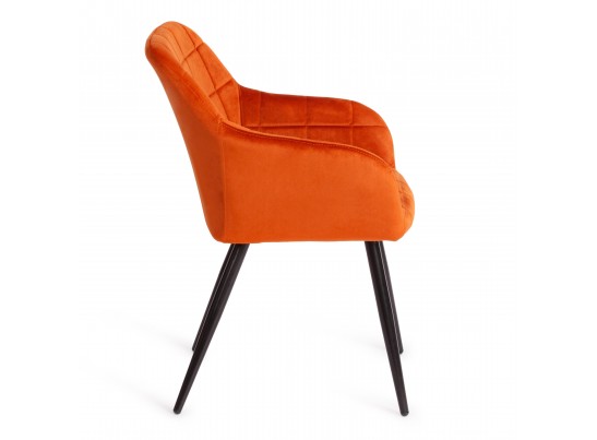 Кресло BEATA (mod. 8266/металл/ткань/рыжий/черный) в Каменске-Уральском