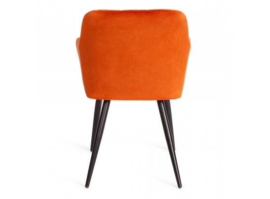 Кресло BEATA (mod. 8266/металл/ткань/рыжий/черный) в Каменске-Уральском