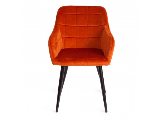 Кресло BEATA (mod. 8266/металл/ткань/рыжий/черный) в Каменске-Уральском