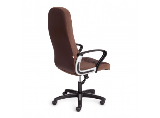 Кресло ADVANCE (флок/кожзам/коричневый) в Каменске-Уральском