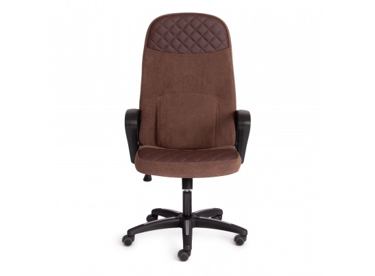Кресло ADVANCE (флок/кожзам/коричневый) в Каменске-Уральском