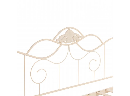 Кровать-софа односпальная CANZONA Белый (butter white) Wood slat base