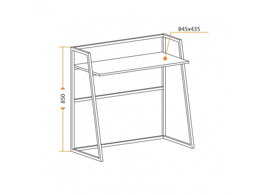 Cтол WD-11 (burnt/45*85*12) в Каменске-Уральском