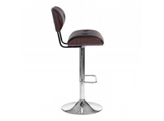 Барный стул DRAKAR (mod.4050/черный/орех) в Каменске-Уральском