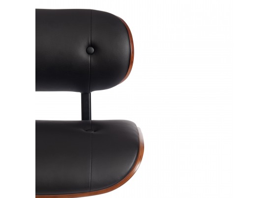 Барный стул DRAKAR (mod.4050/черный/орех) в Каменске-Уральском