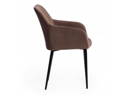 Кресло BREMO (mod. 708/ткань/металл/коричневый) в Каменске-Уральском