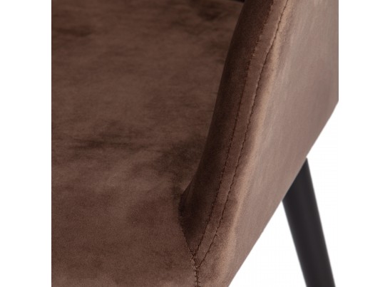 Кресло BREMO (mod. 708/ткань/металл/коричневый) в Каменске-Уральском