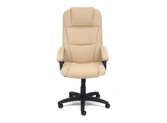 Кресло BERGAMO (кожзам/бежевый) в Каменске-Уральском