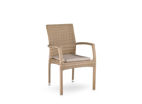 Комплект плетеной мебели T256B/Y379B-W65 Light Brown (4+1) в Каменске-Уральском