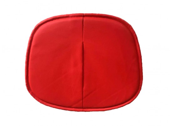 Подушка для стульев серии "Eames" из эко кожи, красная в Каменске-Уральском