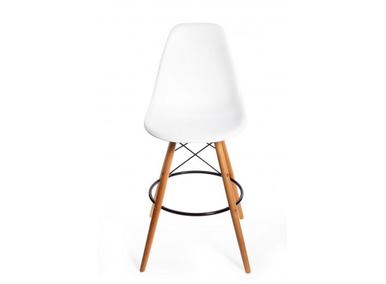 Стул барный Eames белый в Каменске-Уральском