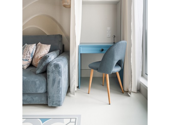 Стул Cleo сине-серый в Каменске-Уральском