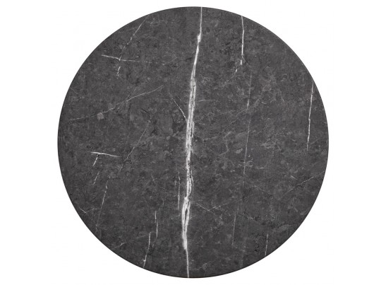 Набор кофейных столиков Tango серый мрамор с чёрными ножками, 2шт в Каменске-Уральском