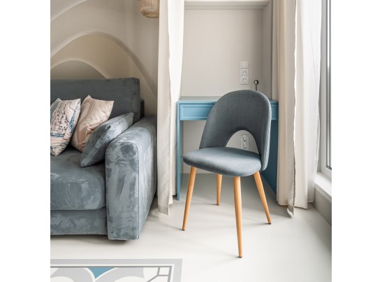 Стул Cleo сине-серый в Каменске-Уральском