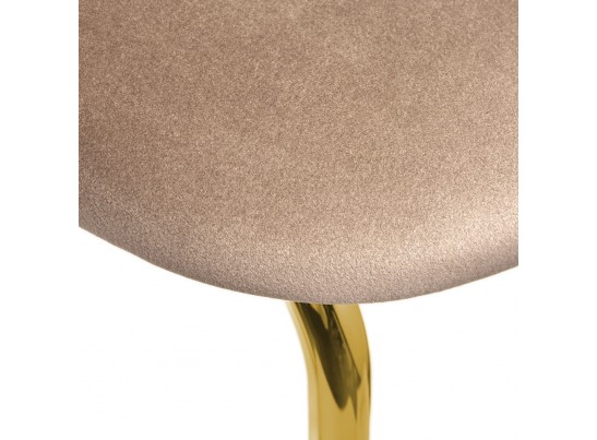 Стул Elle латте с золотыми ножками в Каменске-Уральском