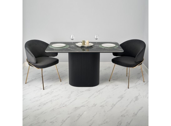 Стол Festa 140x85x77см, керамогранит Wacom мрамор в Каменске-Уральском