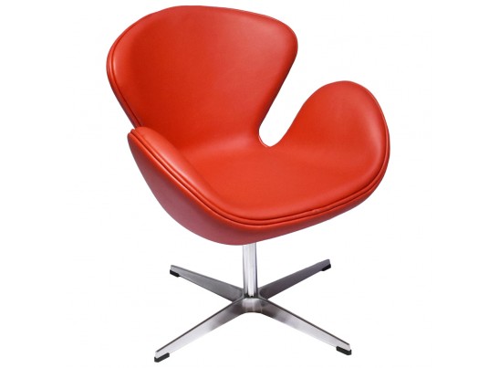 Кресло SWAN CHAIR красный в Каменске-Уральском