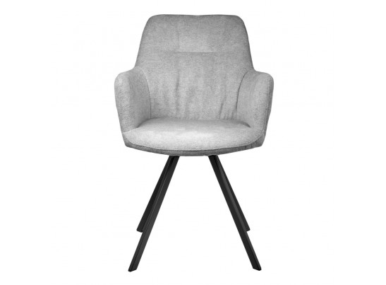 Стул Grant серый шенил на поворотном механизме в Каменске-Уральском