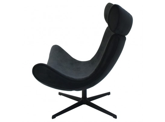 Кресло IMOLA графит, искусственная замша в Каменске-Уральском