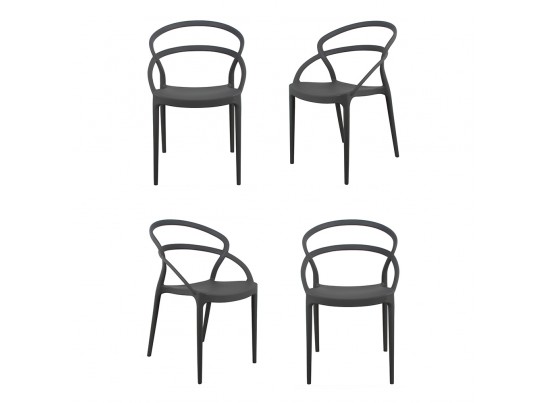 Комплект из 4-х стульев Margo серый в Каменске-Уральском