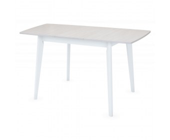 Стол Oslo раскладной 100-130x80x76см, Сосна Рандерс, белый
