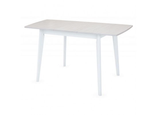 Стол Oslo раскладной 100-130x80x76см, Сосна Рандерс, белый в Каменске-Уральском
