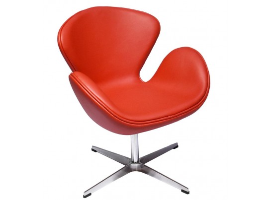 Кресло SWAN CHAIR красный в Каменске-Уральском