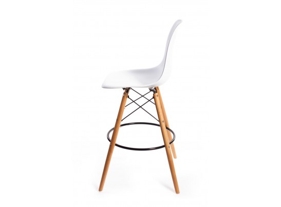 Стул барный Eames белый в Каменске-Уральском