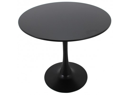 Стол Tulip S диам. 90см, черный в Каменске-Уральском