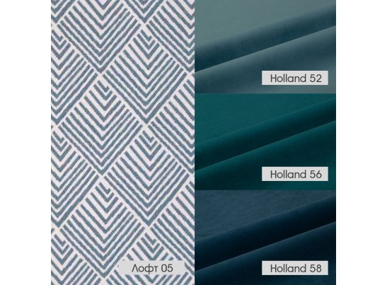 Стул Dave в комбинаторе с жаккардом, материал и цвет под заказ в Каменске-Уральском