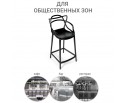 Стул полубарный Masters чёрный в Каменске-Уральском