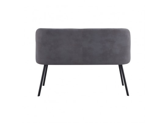 Диван-скамья Praga тёмно-серая в Каменске-Уральском