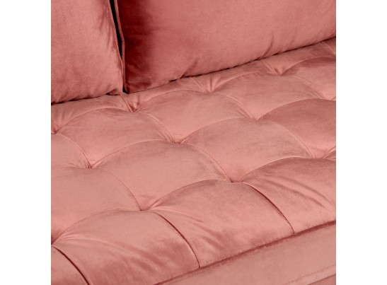 Диван Scott двухместный пыльно-розовый в Каменске-Уральском