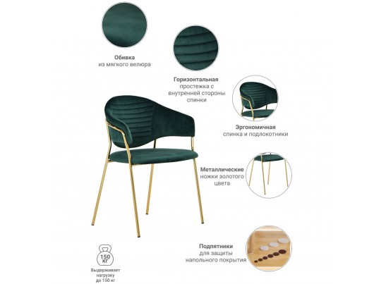 Стул Avatar зелёный в Каменске-Уральском