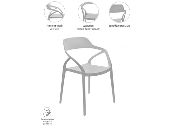 Стул Capri белый в Каменске-Уральском