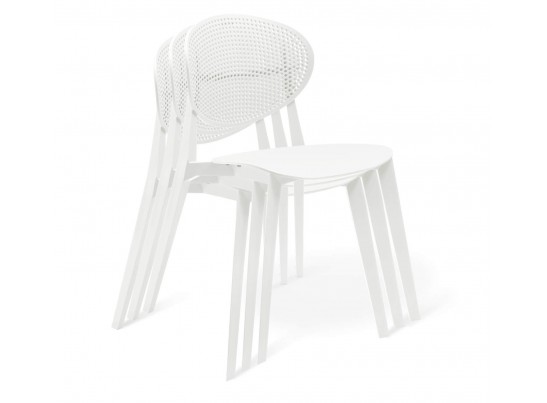 Стул Luna белый в Каменске-Уральском