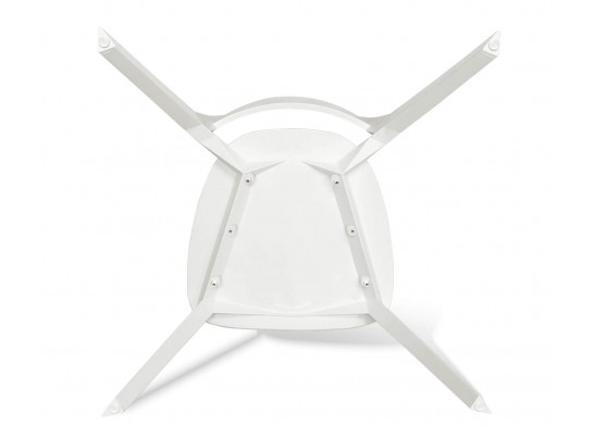 Стул Luna с мягким сиденьем белый в Каменске-Уральском