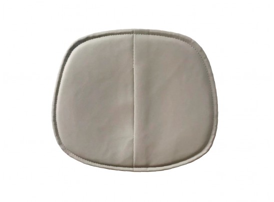 Подушка для стульев серии "Eames" из эко кожи, серая в Каменске-Уральском