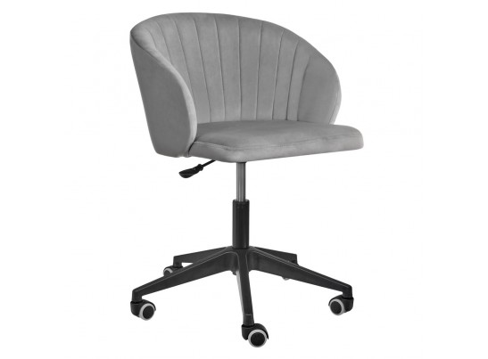 Стул Paola вращающийся на колесиках темно-серый в Каменске-Уральском