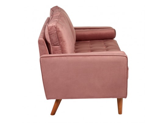Диван Scott двухместный пыльно-розовый в Каменске-Уральском