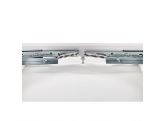 Стол Vito раскладной 120-184x80x75см, керамогранит белый мрамор, белый в Каменске-Уральском