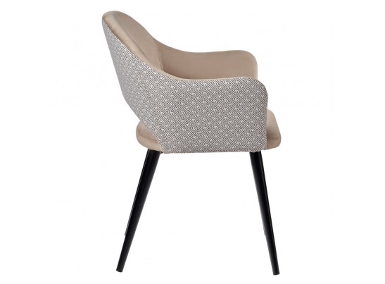 Стул Bruno латте с жаккардом в Каменске-Уральском