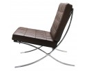 Кресло BARCELONA CHAIR коричневый в Каменске-Уральском