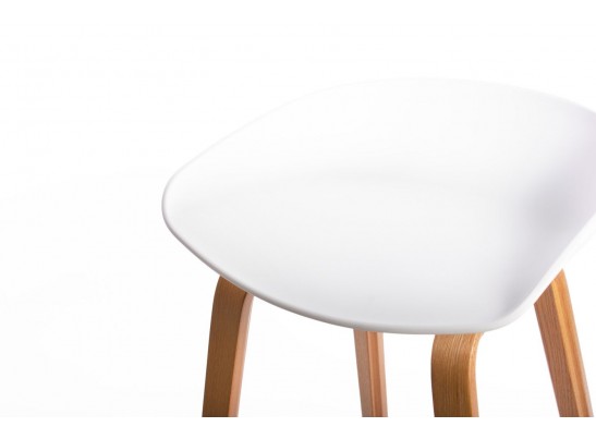 Стул барный Quadro белый в Каменске-Уральском