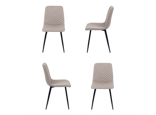 Комплект из 4-х стульев Vicky латте в Каменске-Уральском