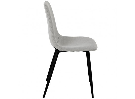 Стул Comfort серый с чёрными ножками в Каменске-Уральском